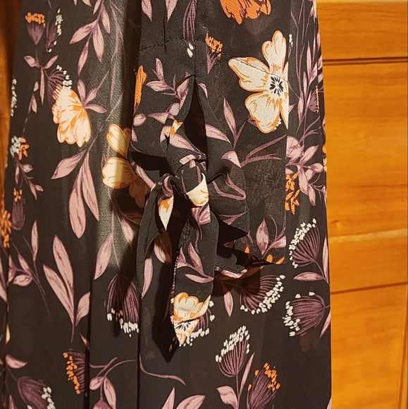 I. Madeline sheer floral maxi dress - Picture 2 of 5